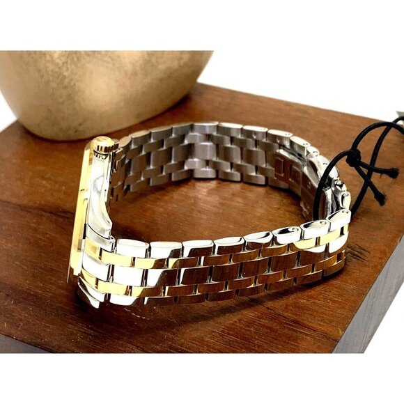 Bulova Women's Watch 98P201 Quartz Diamond Mother of Pearl White Dial Tw… - Picture 8 of 13